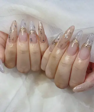 ロング JNA認定講師🌸 RIEのネイルデザイン