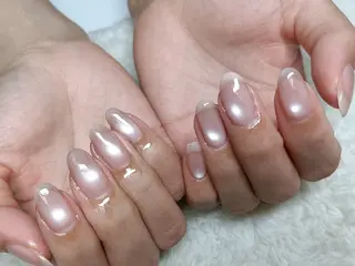 ネイル yu-a  スカルプ ネイルakiのネイルデザイン