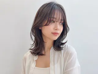 ロング カラー ヘアアレンジ メンズ さくら🍒 暖色カラー/髪質改善のヘアスタイル