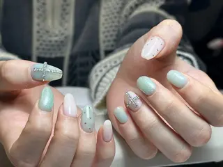 ネイル Eveネイル チップスカルプ専門店のネイルデザイン