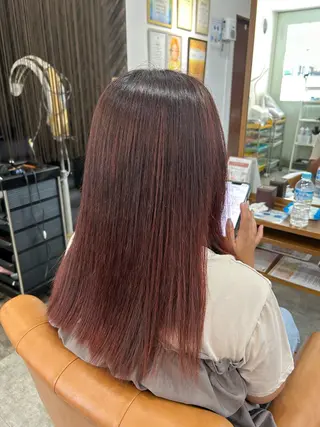 ロング おおた きょうかのヘアスタイル