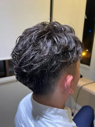パーマ メンズ 宮本 さゆりのヘアスタイル