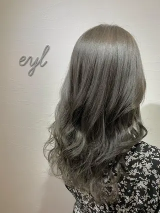 セミロング カラー 💎赤み消しカラー 特化型デザイナー💎のヘアスタイル