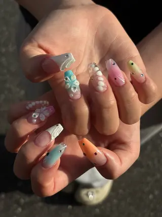 ネイル Schon🫧 yuna🫧のネイルデザイン