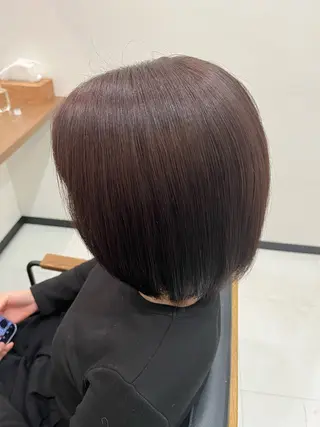 ショート カラー 艶髪特化 しゅんぼう 長岡髪質改善のヘアスタイル