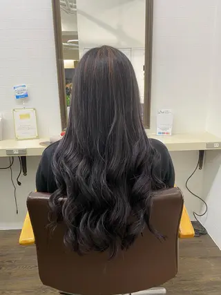 ロング カラー 🎀艶ブリーチカラー 🎀Fan.🎀秋山のヘアスタイル
