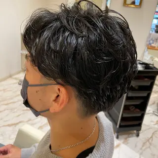 ショート メンズ Kinoshita Akieのヘアスタイル