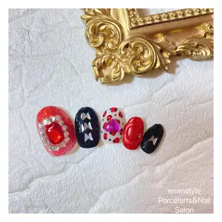 ショート ネイル 👑enen style👑のネイルデザイン