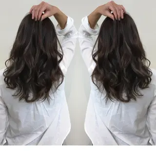 ロング タナカ タクヤのヘアスタイル
