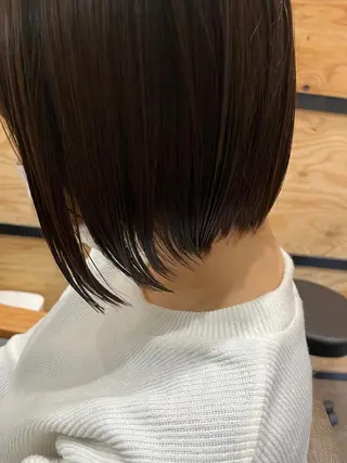 ミディアム カラー パーマ ヘアアレンジ メンズ キッズ ネイル マツエク・マツパ アイブロウ 久木原 ゆりのヘアスタイル