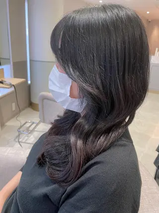 セミロング 髪質改善お任せ ください♪ひとみのヘアスタイル