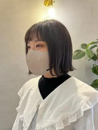 ミディアム カラー ヘアアレンジ IVY villa Suzu.のヘアスタイル