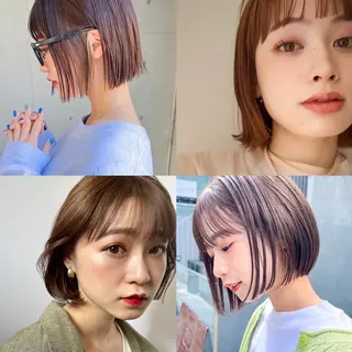 ミディアム fumi🪞血色感 アップ艶カラーのヘアスタイル