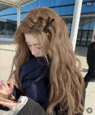 カラー 透明感ベージュ🎀 Anju/渋谷🎀のヘアスタイル