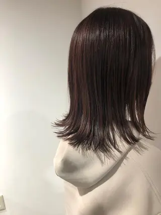 ミディアム 竹下 勝也のヘアスタイル