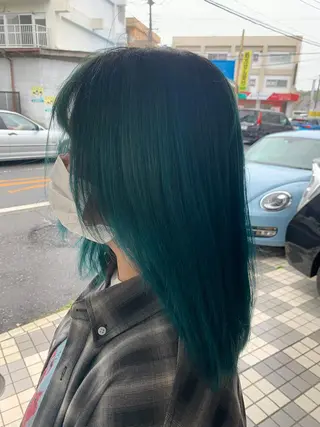 ミディアム カラー 🌷かわばた めい🌷のヘアスタイル