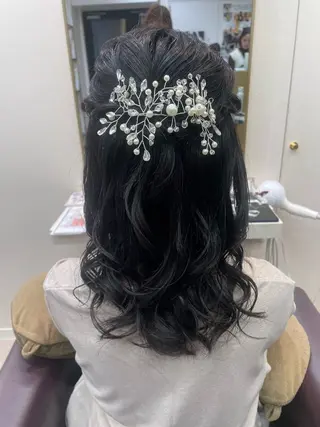 ヘアアレンジ 縮毛矯正/アレンジ FACE。ゆのんのヘアスタイル