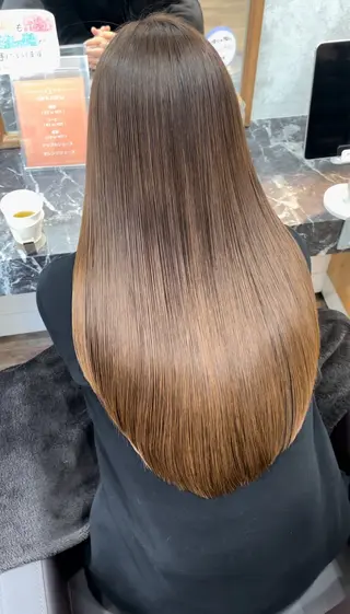 ロング ACTION心斎橋店 Lisaのヘアスタイル