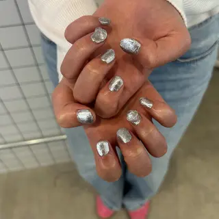 ネイル SHELLTOKYO 💜Kazamakiのネイルデザイン