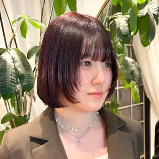 ショート カラー ♥️ボブレイヤー/ minami♥️のヘアスタイル