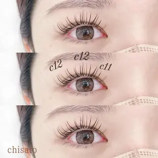 マツエク・マツパ chi satoのマツエク・マツパデザイン