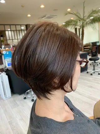 ショート カラー 中野  淳のヘアスタイル