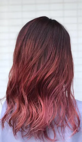 ロング カラー 菊池 幹のヘアスタイル