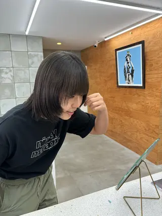 カラー 古川 未優のヘアスタイル