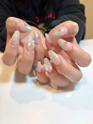ネイル eight横浜☁️ くまべのネイルデザイン