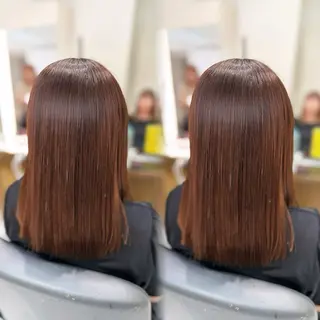 透明感カラー×レイヤ ー🧊横田 冴のヘアスタイル