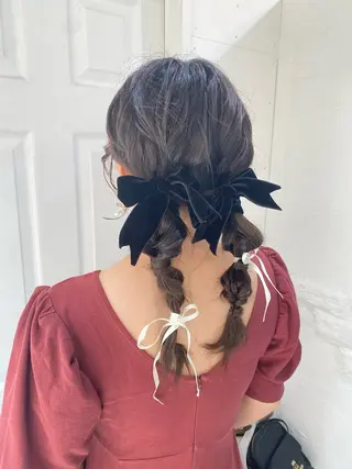ヘアアレンジ uros.中目黒 moekaのヘアスタイル