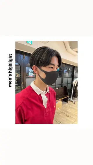 ショート カラー パーマ ヘアアレンジ メンズ キッズ ネイル マツエク・マツパ アイブロウ hiro【沿線で叶う 似合わせhair】のヘアスタイル