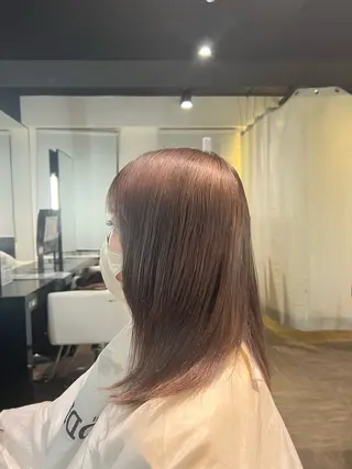 ロング カラー SHU｜レイヤー カット/パーマのヘアスタイル