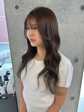 ロング カラー Miyu🎀レイヤー ／透明感カラー🪽のヘアスタイル