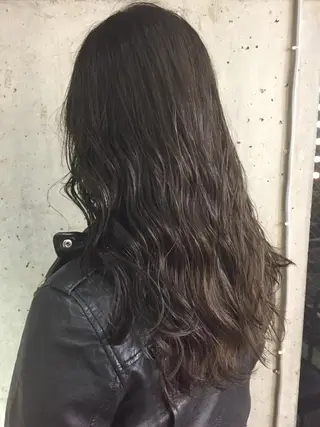 セミロング カラー パーマ ヘアアレンジ メンズ キッズ ネイル マツエク・マツパ 韓国風×透明感カラー 髪質改善オタベシンヤのヘアスタイル