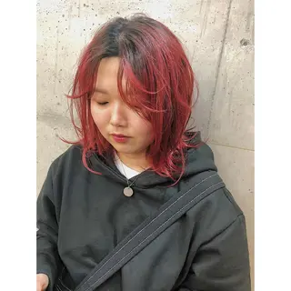 ミディアム カラー センスをお届けします 大谷将生infpのヘアスタイル