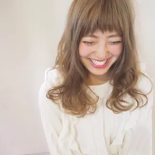 セミロング 土井 浩輔のヘアスタイル