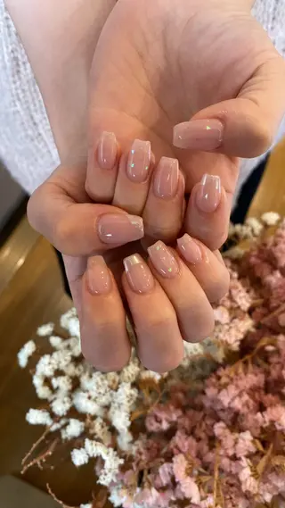 ネイル crystal ⭐︎ colorのネイルデザイン