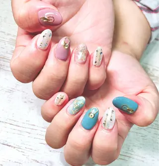 ネイル Lino+ ネイル&よもぎ蒸しのネイルデザイン