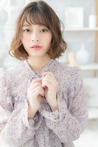 ミディアム カラー 出川 宙☘️のヘアスタイル