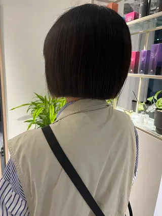ショート 透明感カラー/似合わ せカット/大島実加永のヘアスタイル