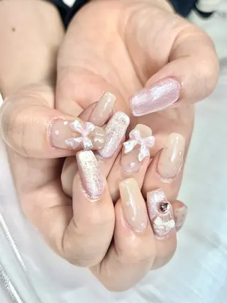 ネイル Horie 雪のネイルデザイン