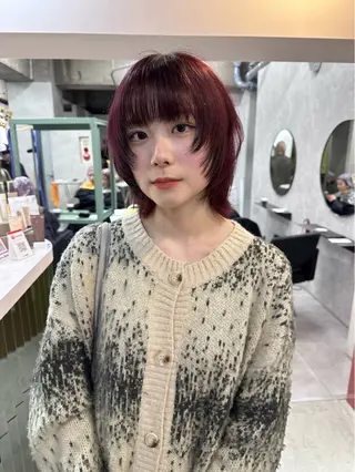カラー airi໒꒱·ﾟ /デザインカラーのヘアスタイル