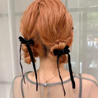 ミディアム 平野恵/透明感カラー ブリーチ/ボブのヘアスタイル