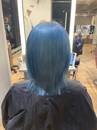 ミディアム 竹内 蓮のヘアスタイル