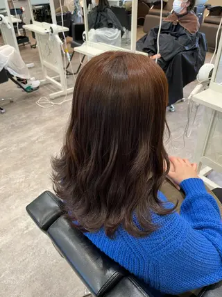 ミディアム ☁️彦坂唯有/ 透明感カラー☁️のヘアスタイル