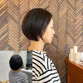ショート カラー 黒崎 勝巳のヘアスタイル