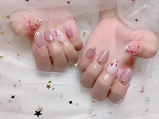 ネイル MiKi Nai池袋 長さだし得意のネイルデザイン