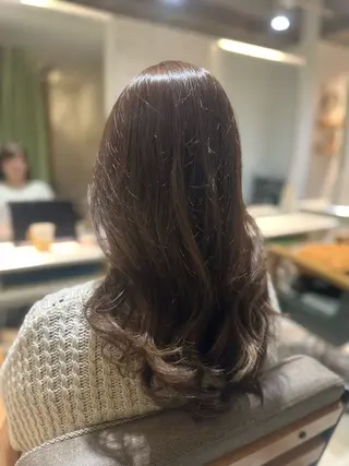 セミロング 林 耕太郎のヘアスタイル