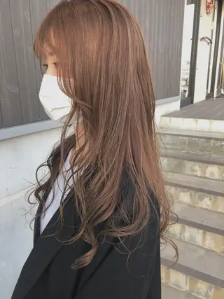 ロング カラー NAKAGAWA YUICHIのヘアスタイル